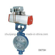 Multi-Layer Metal Hard Seal Wafer Electric Butterfly Valve